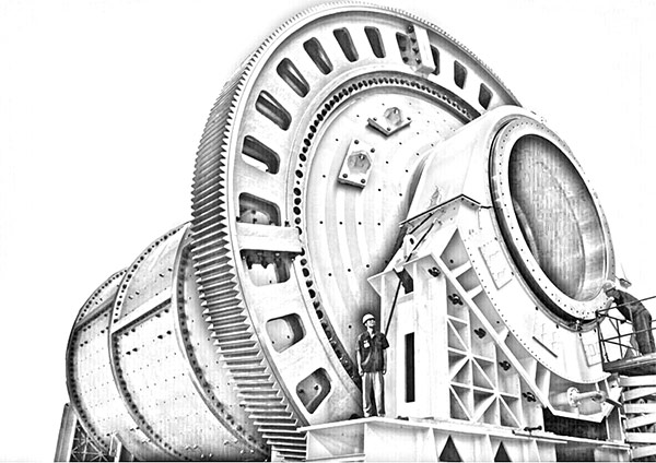 Sistema experto de molienda inteligente: molino de bolas industrial